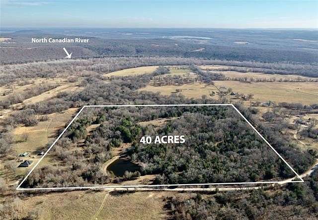 40 Acres of Recreational Land for Sale in Stidham, Oklahoma