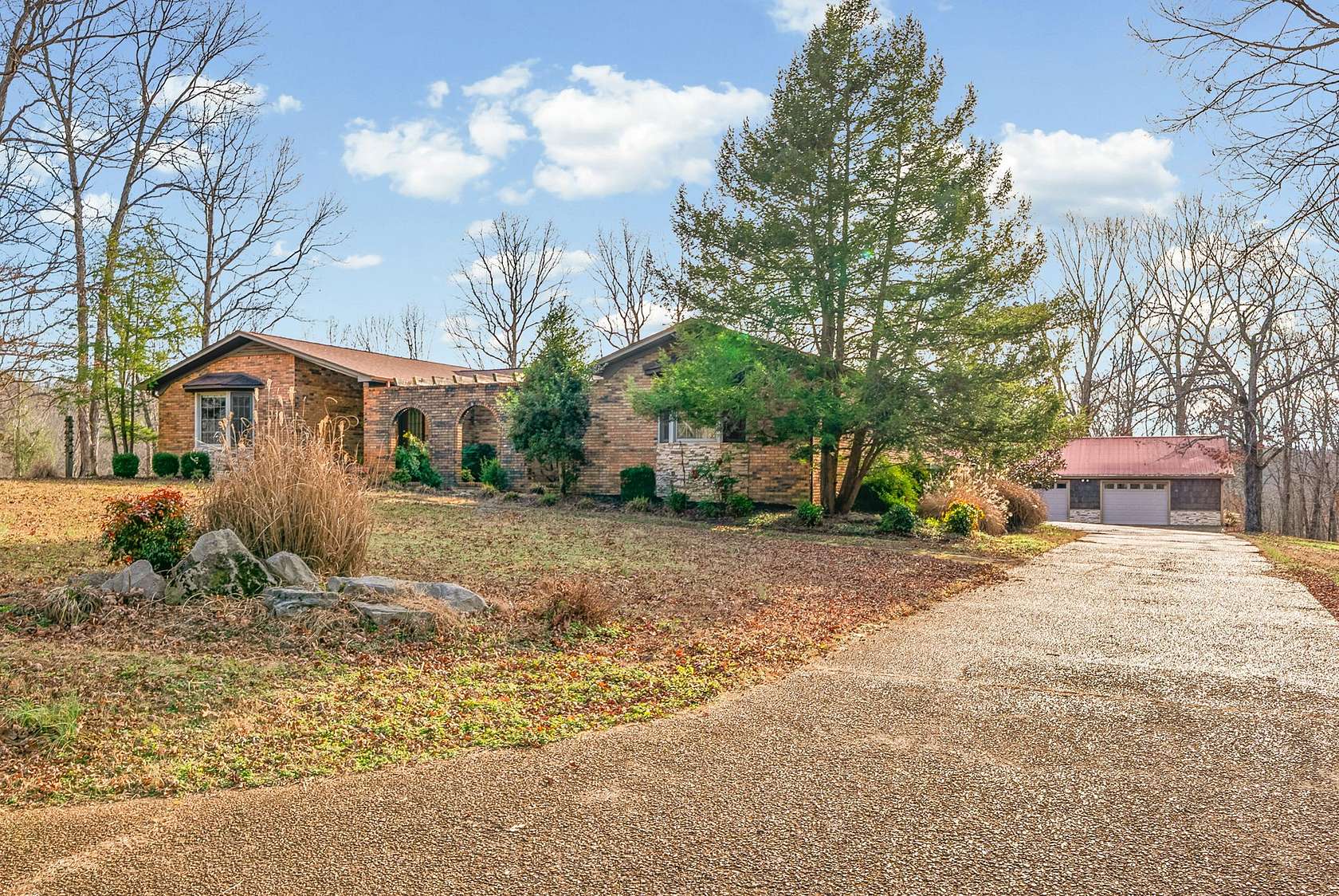 10.5 Acres of Land with Home for Sale in McEwen, Tennessee