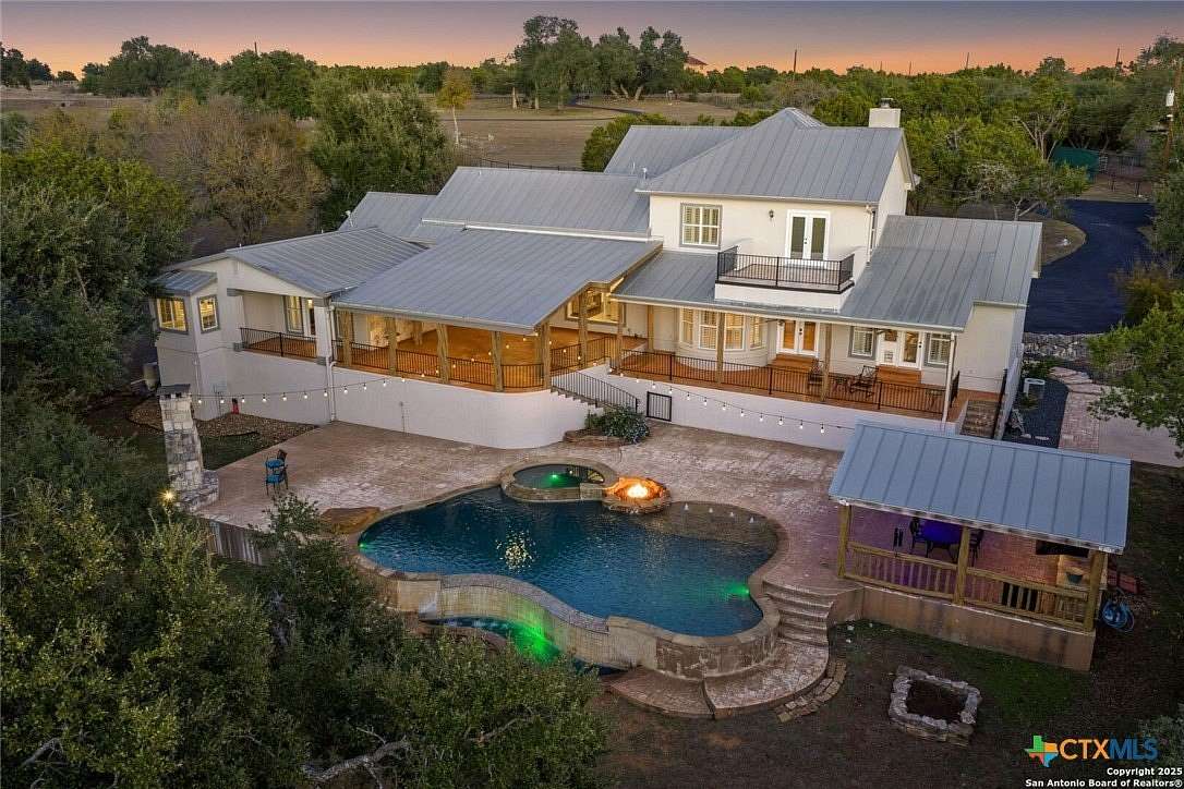 15 Acres of Land with Home for Sale in New Braunfels, Texas