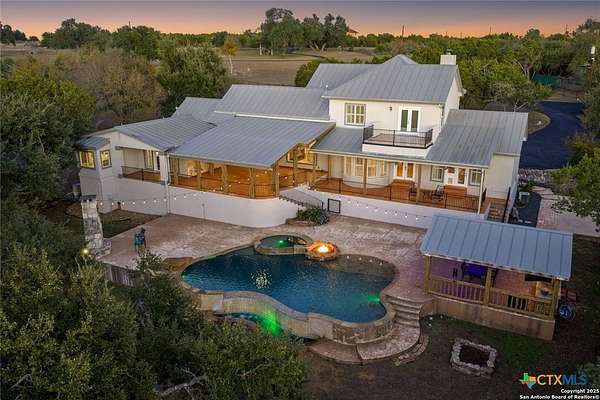 15 Acres of Land with Home for Sale in New Braunfels, Texas