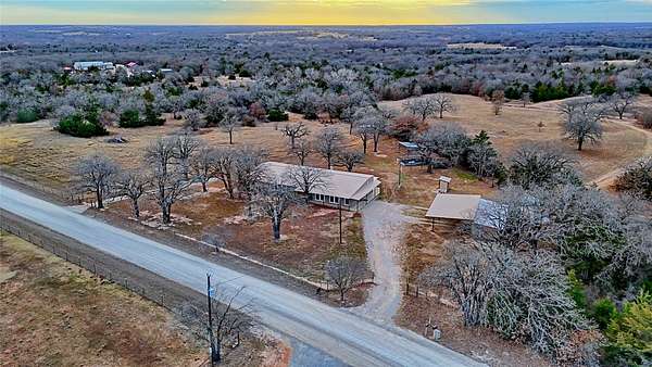 12.5 Acres of Land with Home for Sale in Bowie, Texas