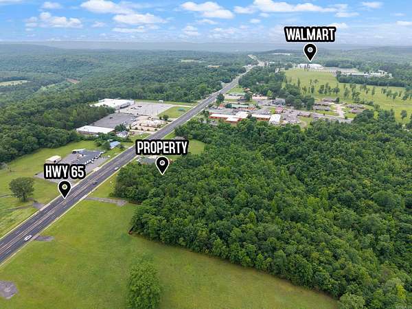 2 Acres of Commercial Land for Sale in Clinton, Arkansas