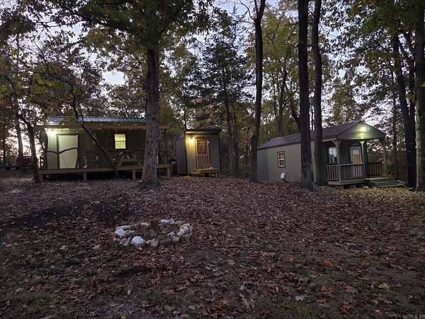 10.1 Acres of Recreational Land with Home for Sale in Mountain View, Arkansas