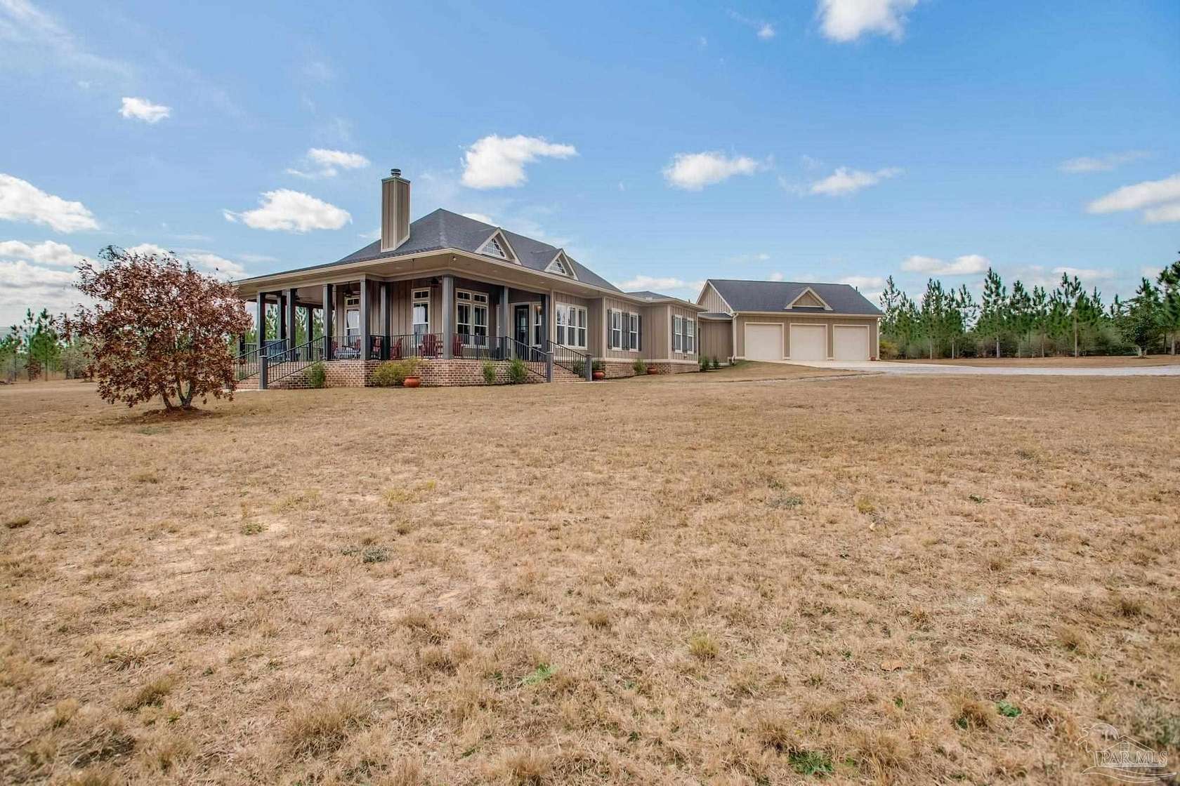 5 Acres of Residential Land with Home for Sale in Pace, Florida