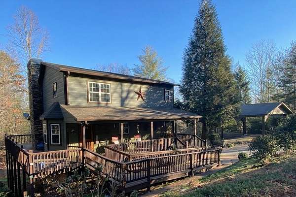 2 Acres of Residential Land with Home for Sale in Blairsville, Georgia