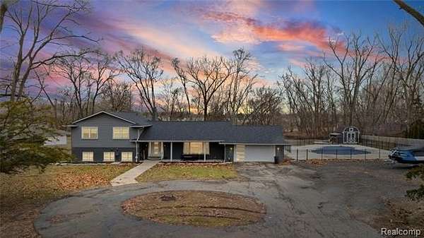 1.57 Acres of Land with Home for Sale in Clinton Charter Township, Michigan