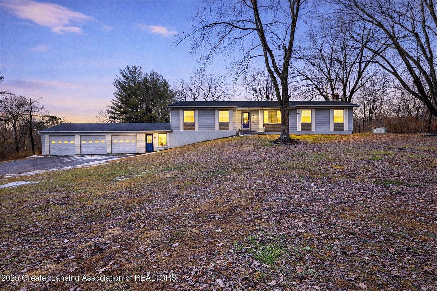 6 Acres of Land with Home for Sale in Laingsburg, Michigan