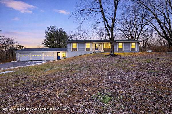 6 Acres of Land with Home for Sale in Laingsburg, Michigan