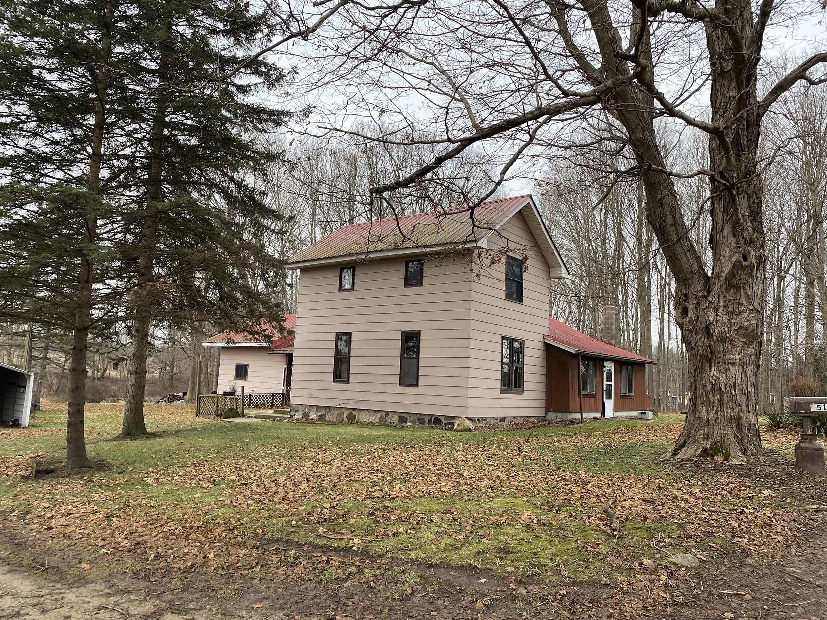 1.5 Acres of Residential Land with Home for Sale in Union City, Michigan