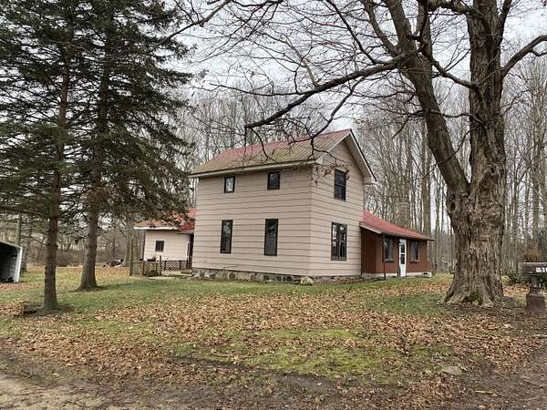 1.5 Acres of Residential Land with Home for Sale in Union City, Michigan