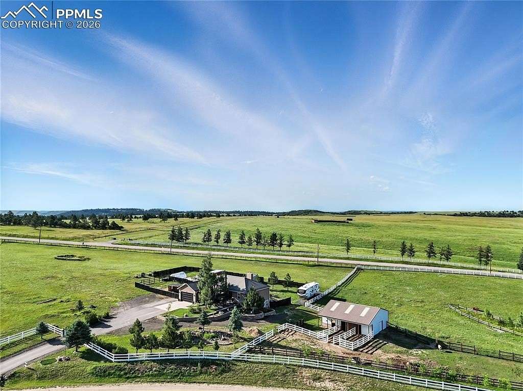 5.15 Acres of Land with Home for Sale in Colorado Springs, Colorado