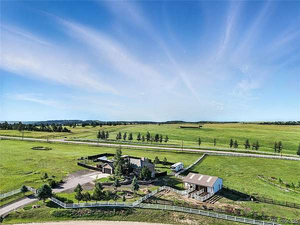 5.15 Acres of Land with Home for Sale in Colorado Springs, Colorado