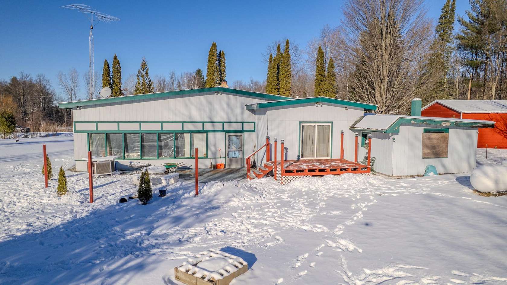 3.5 Acres of Residential Land with Home for Sale in Hale, Michigan