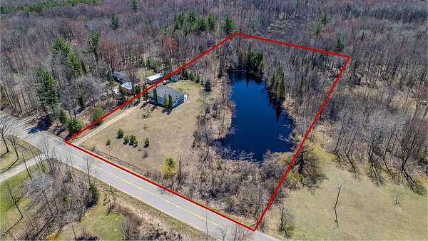 3.5 Acres of Land with Home for Sale in Hale, Michigan