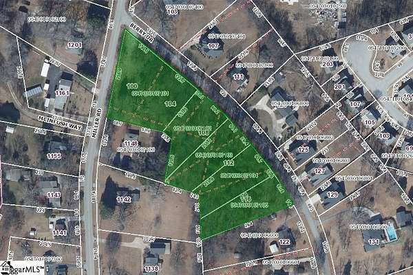 3 Acres of Residential Land for Sale in Greenville, South Carolina