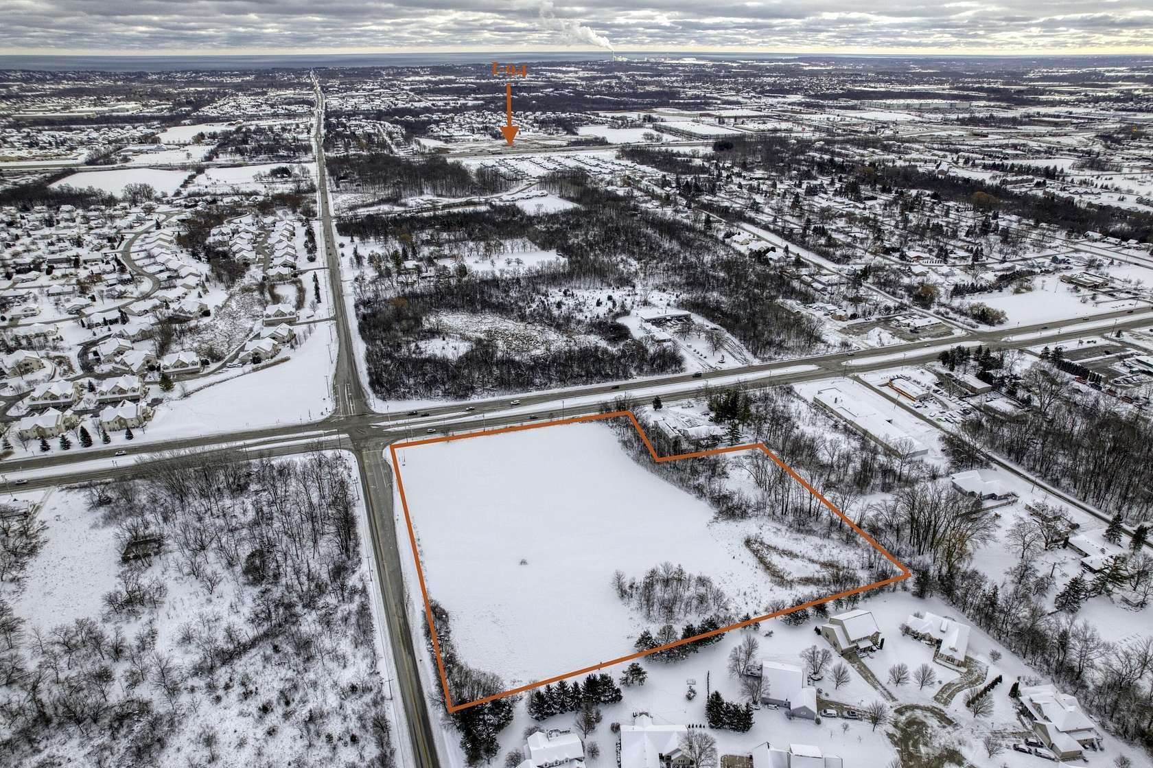 7.4 Acres of Mixed-Use Land for Sale in Franklin, Wisconsin