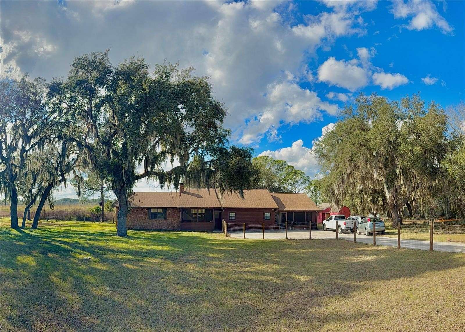 9.29 Acres of Land with Home for Sale in Leesburg, Florida