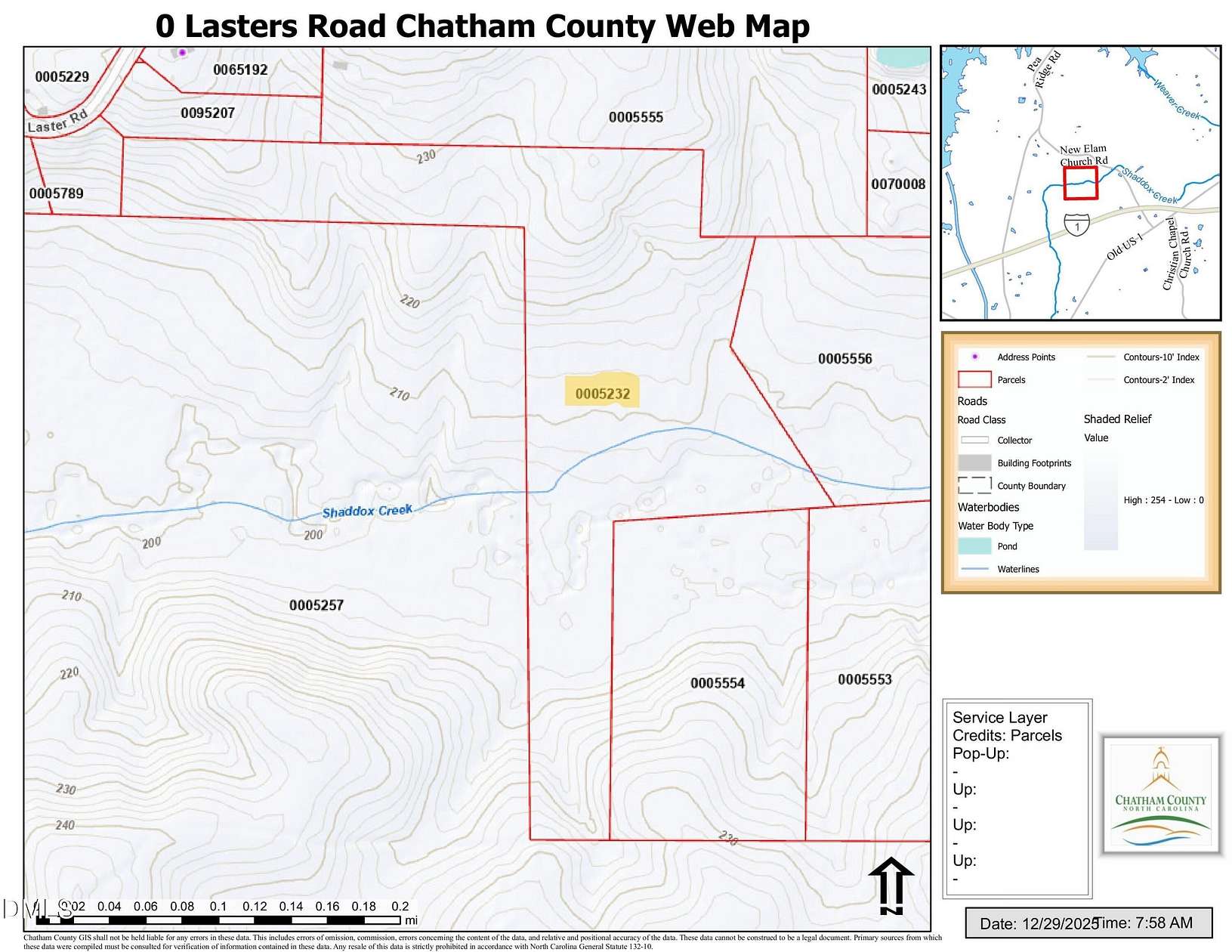 28 Acres of Land for Sale in New Hill, North Carolina