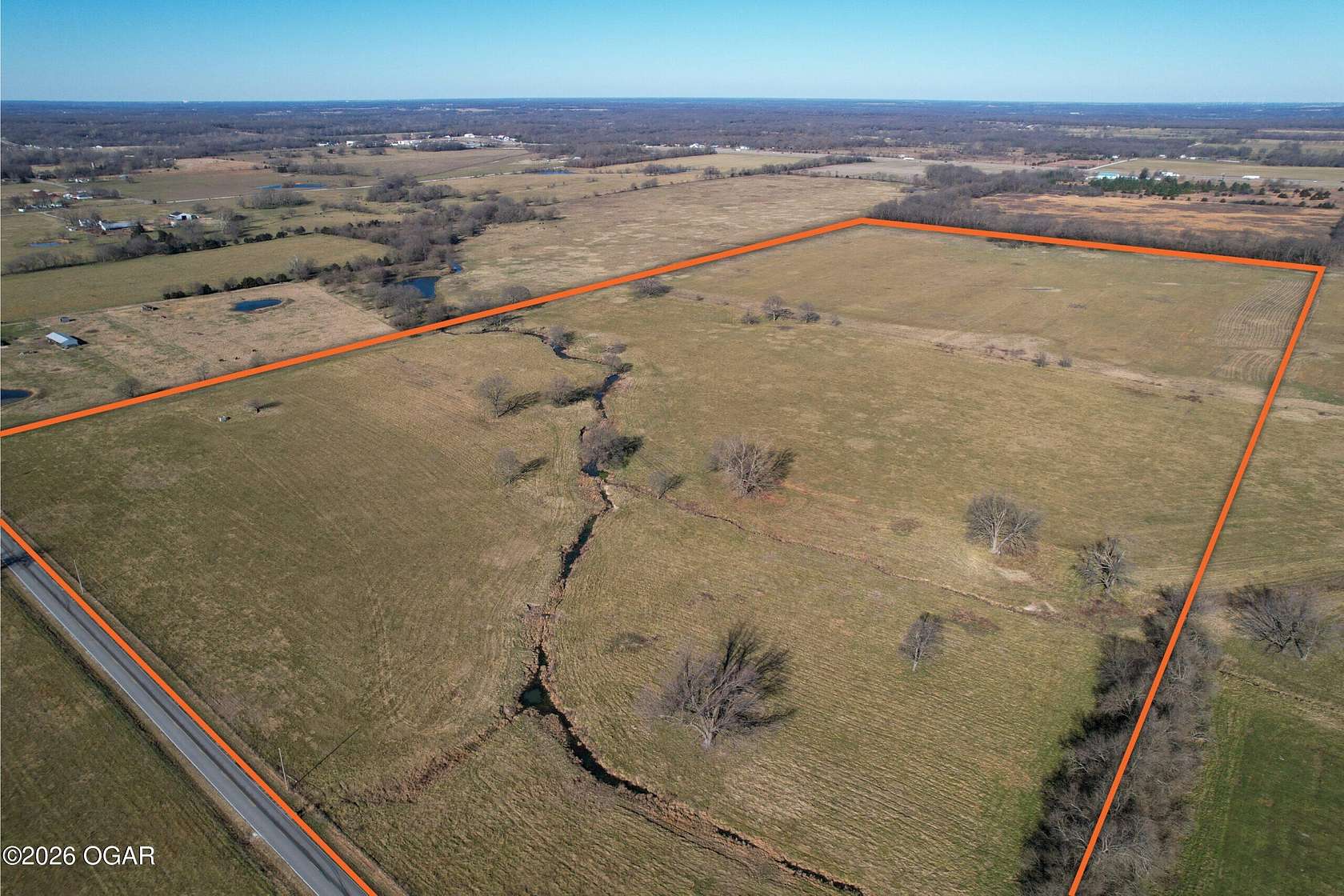 80 Acres of Agricultural Land for Sale in Sarcoxie, Missouri