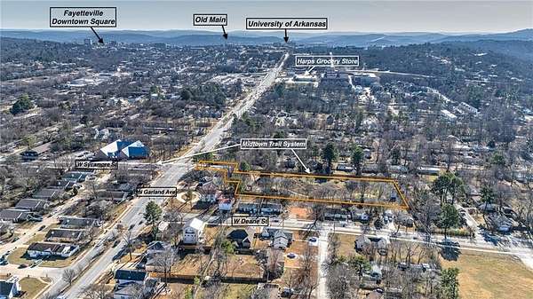 2.3 Acres of Mixed-Use Land for Sale in Fayetteville, Arkansas