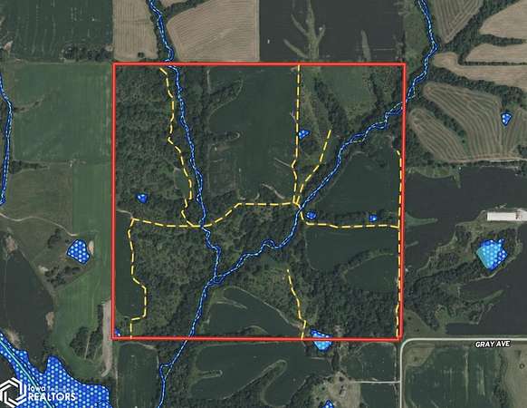 169 Acres of Recreational Land & Farm for Sale in Cantril, Iowa