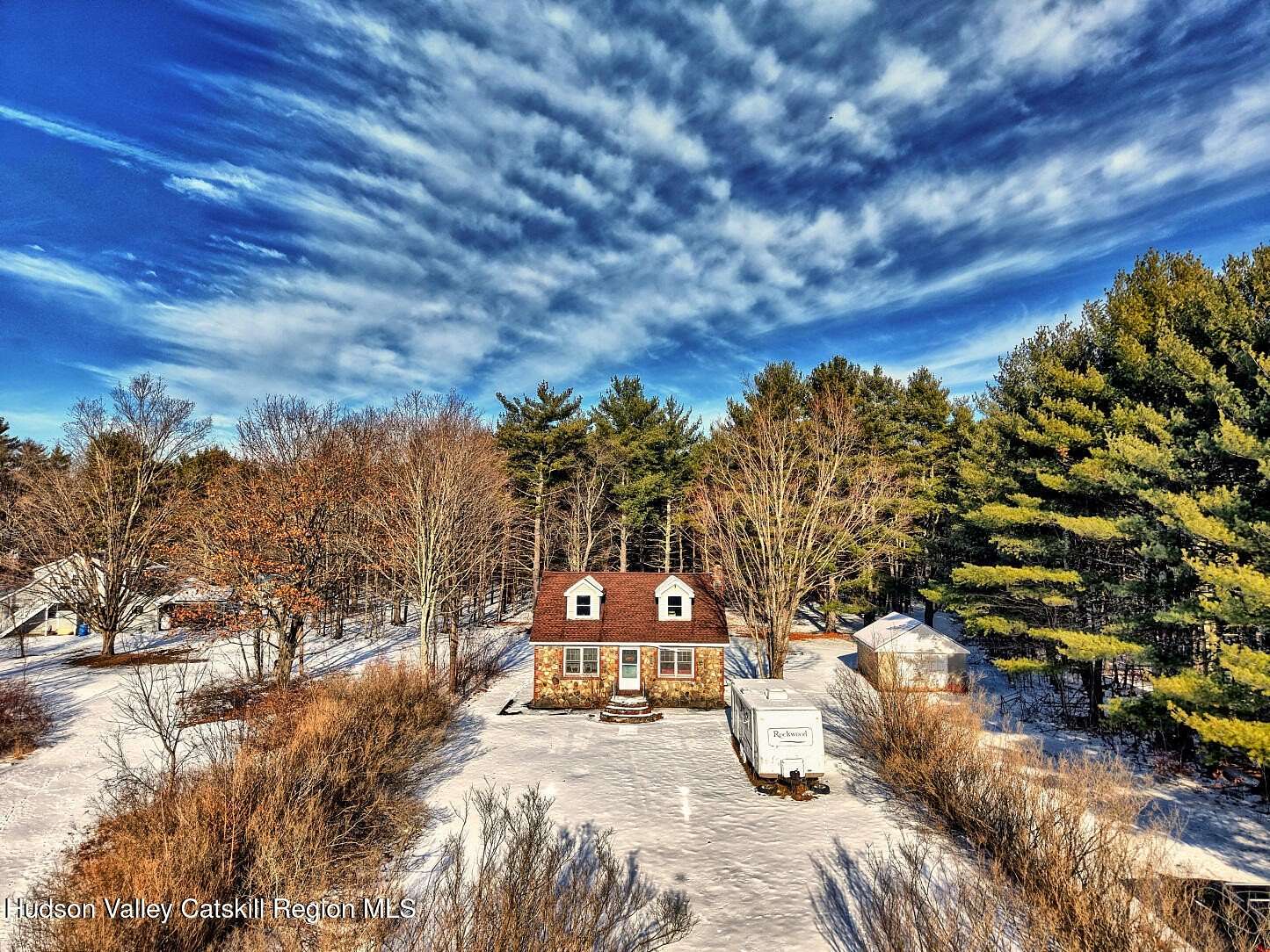 12.1 Acres of Land with Home for Sale in Cairo, New York