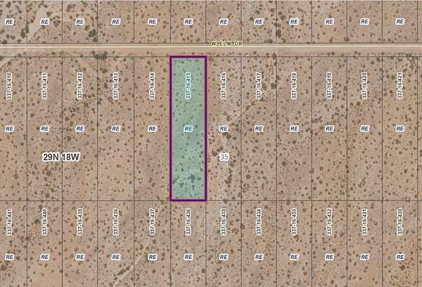 1 Acre of Residential Land for Sale in Meadview, Arizona