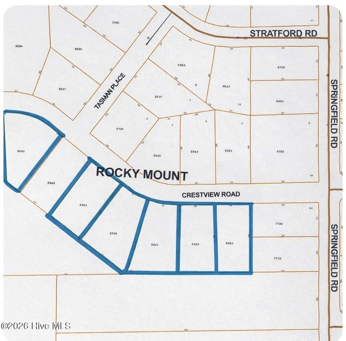 0.48 Acres of Land for Sale in Rocky Mount, North Carolina
