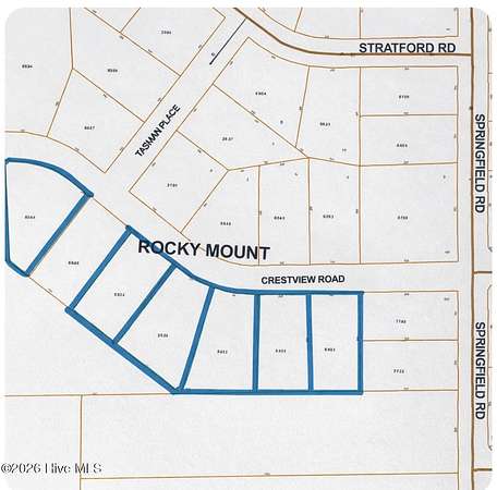 0.6 Acres of Residential Land for Sale in Rocky Mount, North Carolina