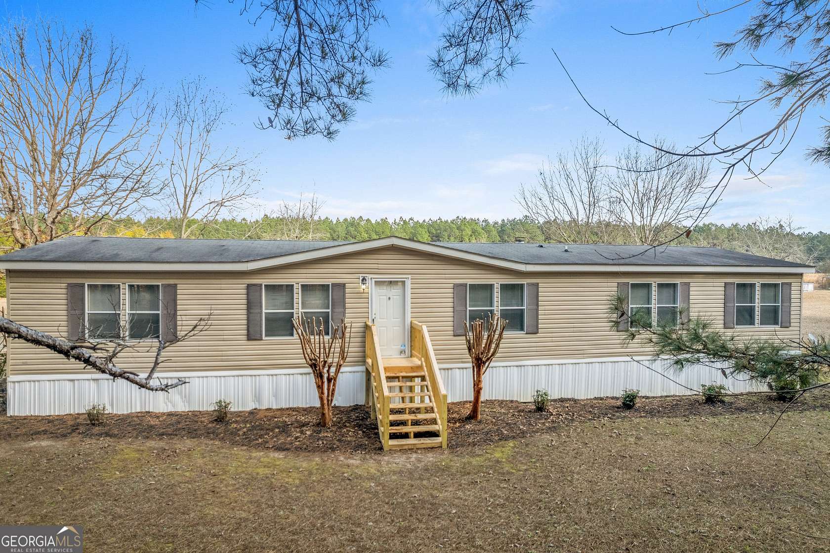 5 Acres of Residential Land with Home for Sale in Tennille, Georgia