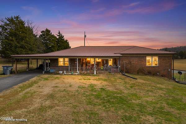 34.8 Acres of Land with Home for Sale in Talbott, Tennessee