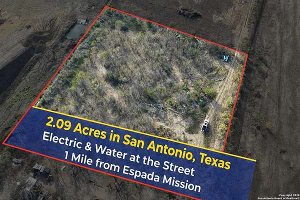 2 Acres of Improved Residential Land for Sale in San Antonio, Texas