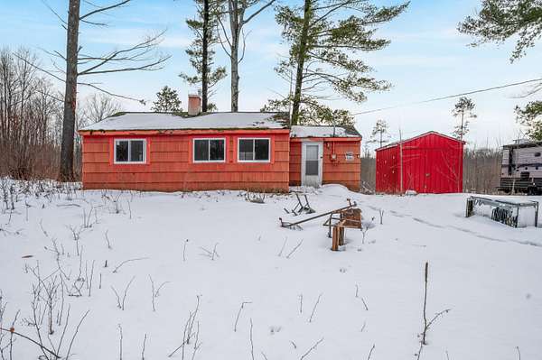 37.6 Acres of Land with Home for Sale in Le Roy, Michigan