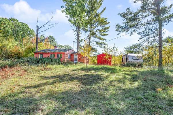 37.6 Acres of Land with Home for Sale in Le Roy, Michigan