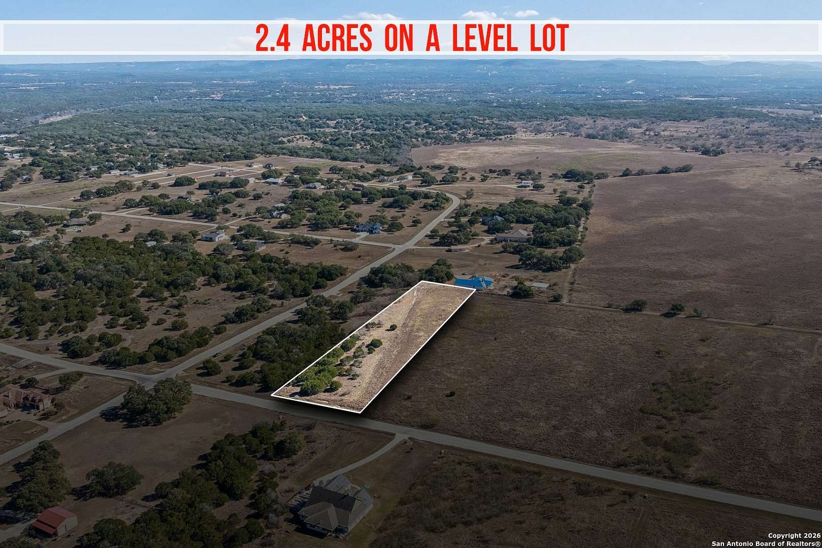 2.4 Acres of Residential Land for Sale in Bandera, Texas