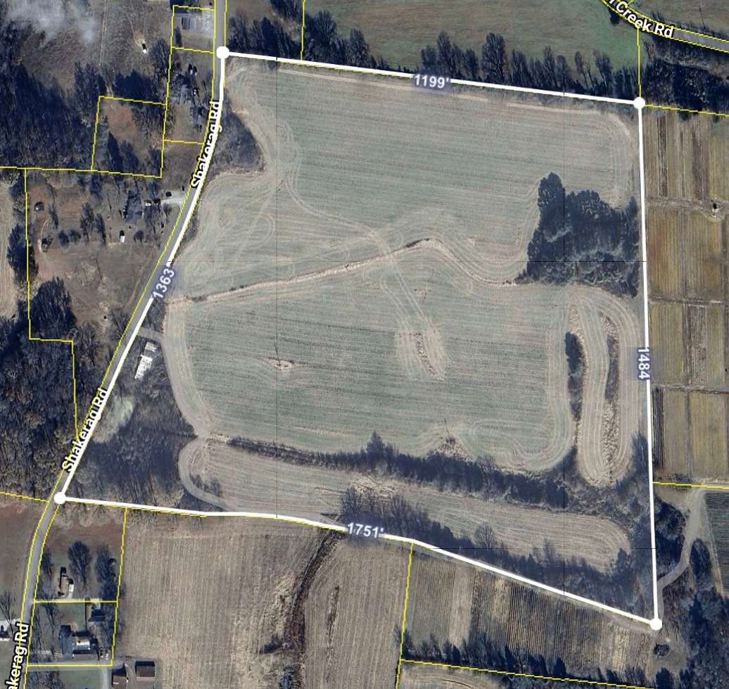 54 Acres of Recreational Land & Farm for Sale in Huntland, Tennessee