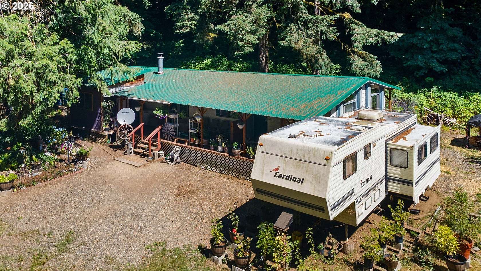 30.1 Acres of Agricultural Land with Home for Sale in Reedsport, Oregon