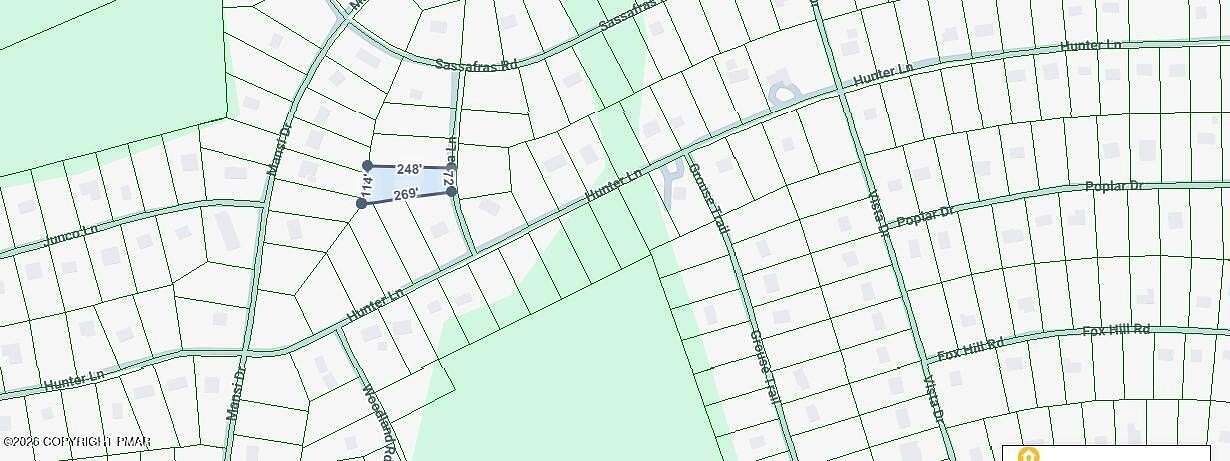 0.5 Acres of Land for Sale in Albrightsville, Pennsylvania