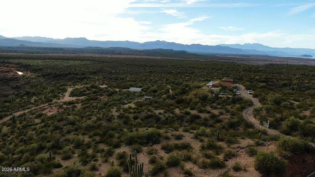 24.8 Acres of Land with Home for Sale in Globe, Arizona