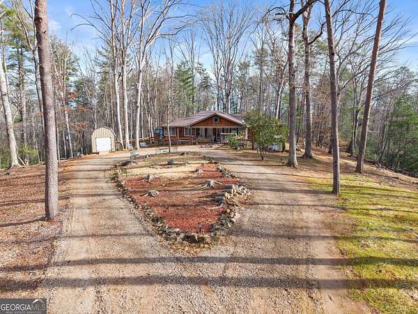 11.3 Acres of Recreational Land with Home for Sale in Cleveland, Georgia