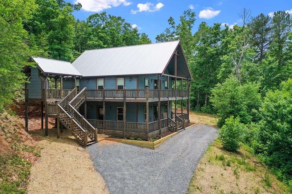 2.79 Acres of Land with Home for Sale in Morganton, Georgia