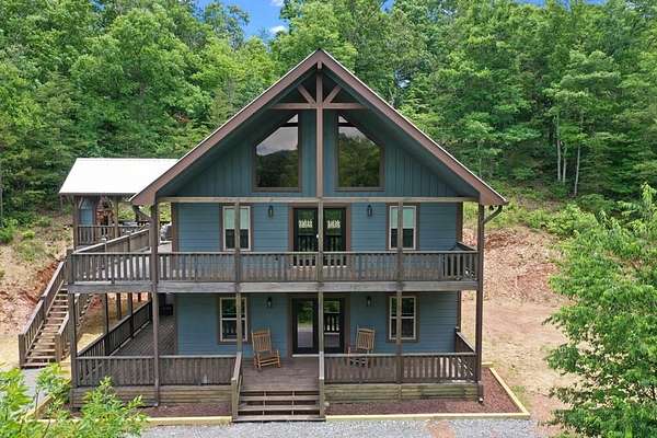 2.79 Acres of Residential Land with Home for Sale in Morganton, Georgia