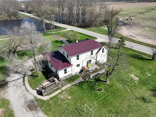 35.8 Acres of Land with Home for Sale in Fremont, Michigan