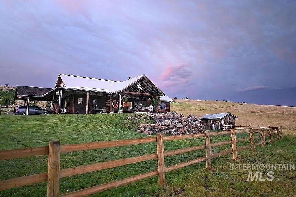 9.78 Acres of Land with Home for Sale in Grangeville, Idaho