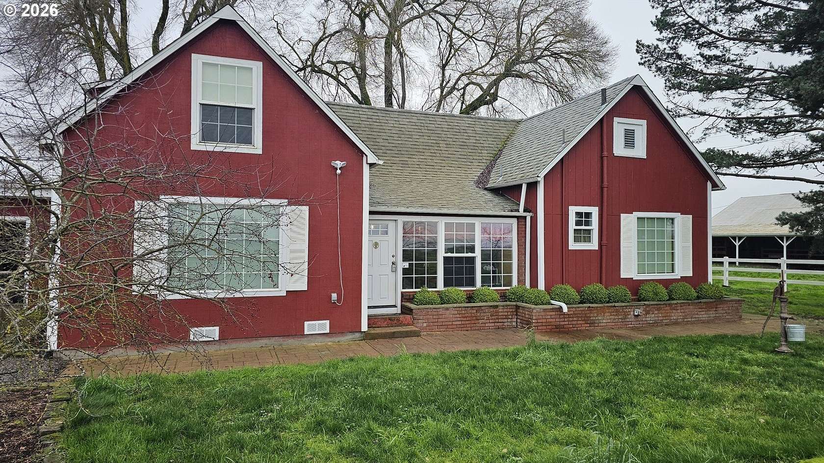 80 Acres of Agricultural Land with Home for Sale in Junction City, Oregon