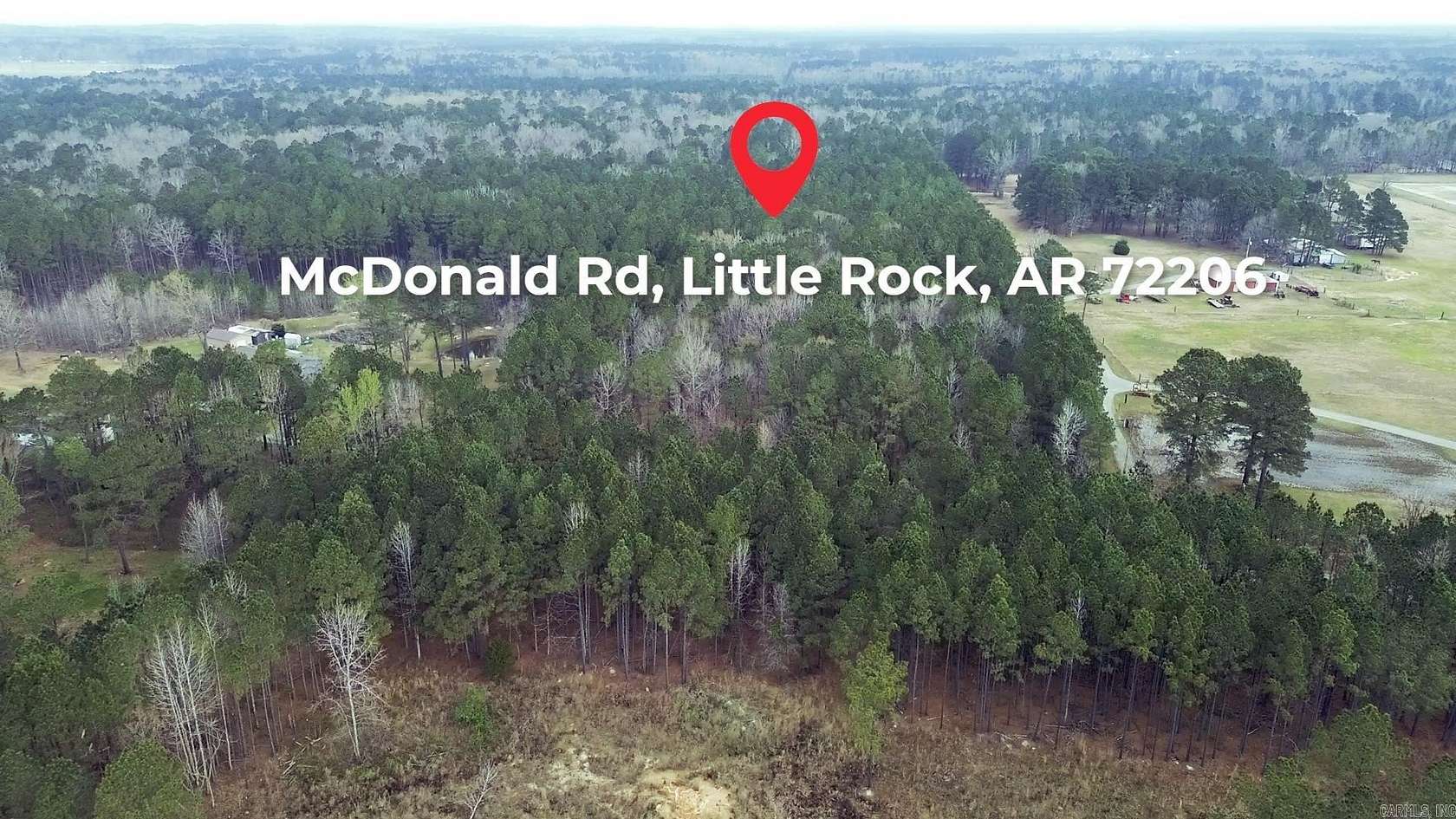 10.1 Acres of Land for Sale in Little Rock, Arkansas