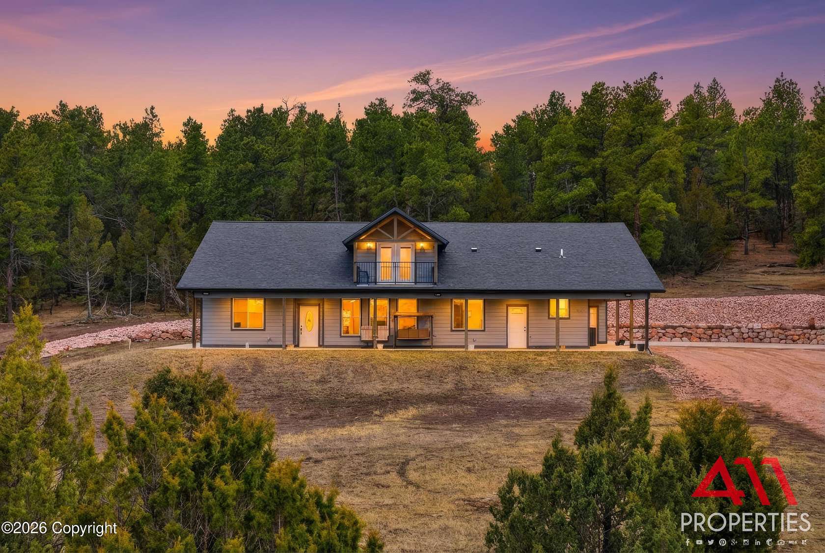 40 Acres of Land with Home for Sale in Moorcroft, Wyoming