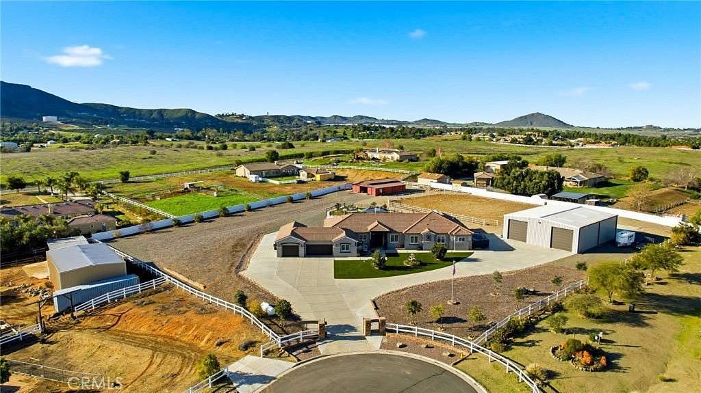 2.46 Acres of Residential Land with Home for Sale in Perris, California