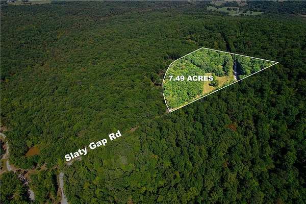 7.49 Acres of Land for Sale in West Fork, Arkansas
