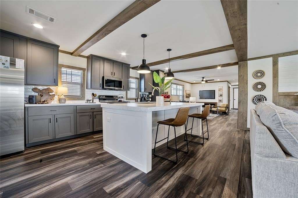 2 Acres of Residential Land with Home for Sale in Poolville, Texas